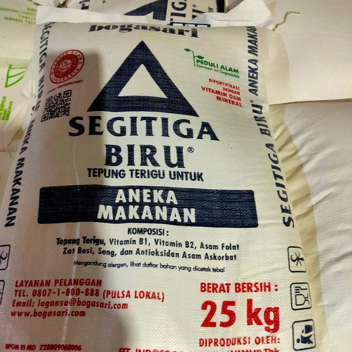 Terigu Segitiga Biru 25Kg (1Karung)
