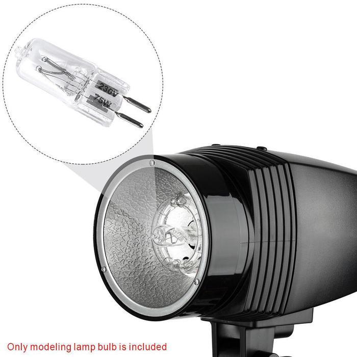 Modeling Bulb 230V 75W Lampu Bohlam Godox Mini Studio