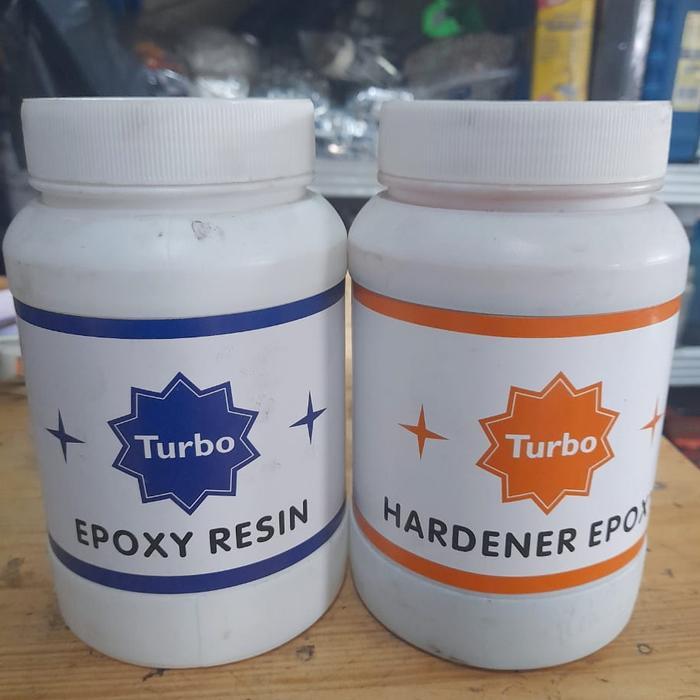 Epoxy Resin Dan Hardener Butek Pengeras 2kg Set