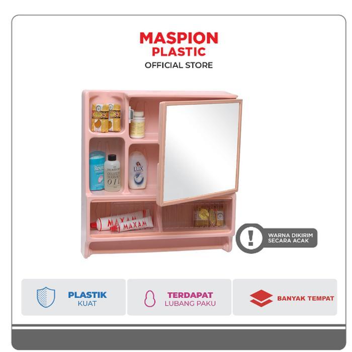 Maspion Wall Cabinet /Rak Kaca Kamar Mandi MC 04