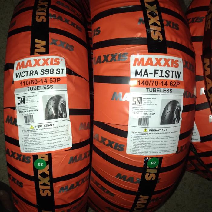 OBRAL MODAR BAN MAXXIS 110/70-14 DAN 140/70-14 AEROX ... ORIGINAL QUALITY