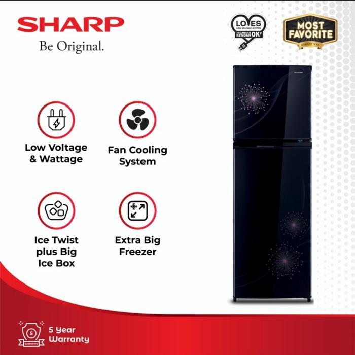 Kulkas Sharp 2 Pintu - SJ-317MG