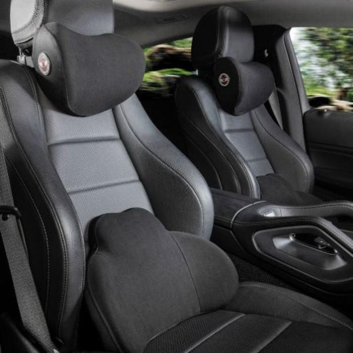 Promo Am-65 Bantal Leher Mobil Sandaran Penyangga Leher Jok Mobil