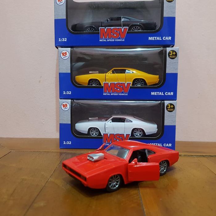 Diecast Mobil Dodge Charger Fast Furious Toretto