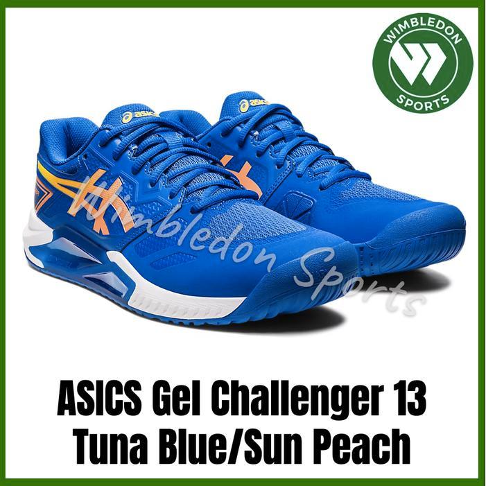 Sepatu Asics GEL CHALLENGER 13 Tuna Blue / Sepatu Tenis ASICS