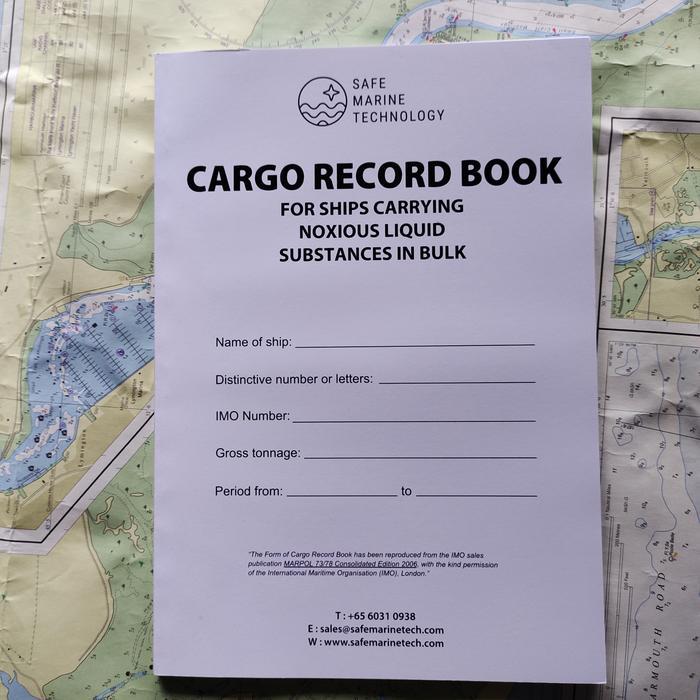 Cargo Record Book for Ships Carrying Noxious Liquid Substances in Bulk