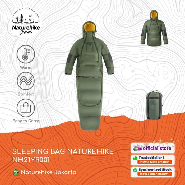 SLEEPING BAG / SELIMUT / KANTONG TIDUR CAMPING NATUREHIKE NH21YR001