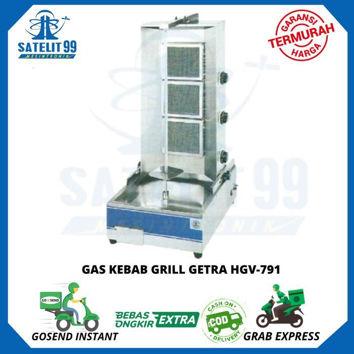 Mesin Griller Kebab, Mesin Pemanggang, GAS KEBAB GRILL GETRA HGV-791