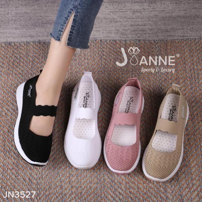 [JOANNE] Flyknit Flats Shoes Wanita Sepatu Wanita JN3527