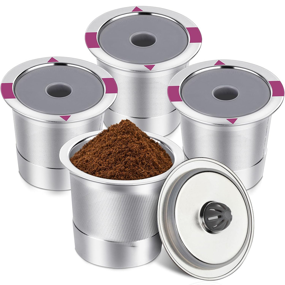 Lmetjma Reusable K Cu Unrsal Coffee Stainless Steel K Cu Coffee Filters For K 2.0 And 1.0 Coffee
