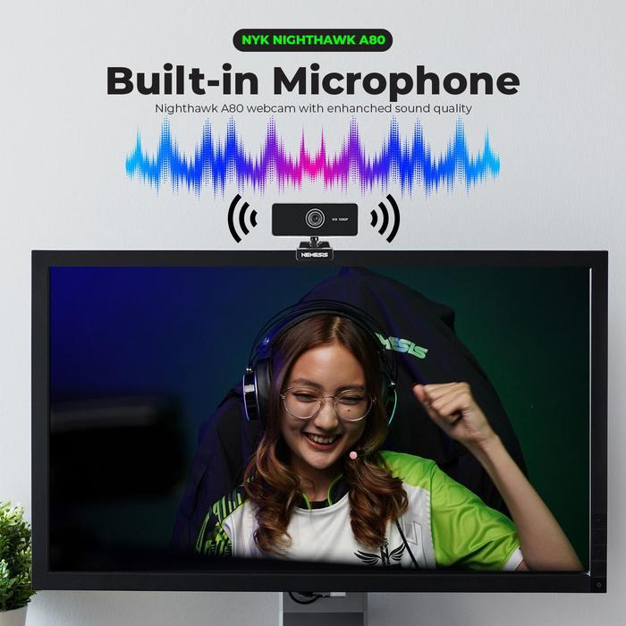 NYK NEMESIS WEBCAM NIGHT HWAK A80 WEBCAM STREAMER 1080P