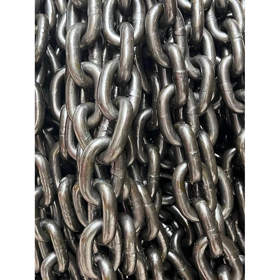 Rantai Baja G80 10mm / Chain Block 10mm / Rantai Baja HItam 10mm