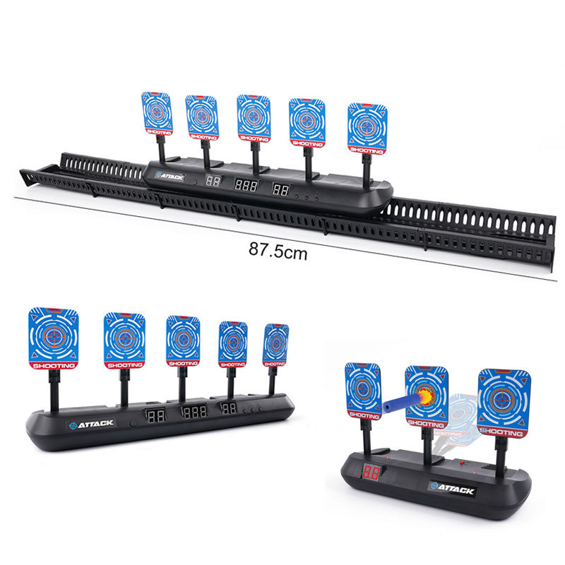 Children Scoring Moving Toy Target For Soft Bullet Gel ball Gun Electric Target Parent-child