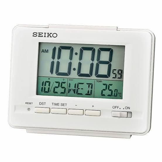 jam dinding digital seiko QHL078