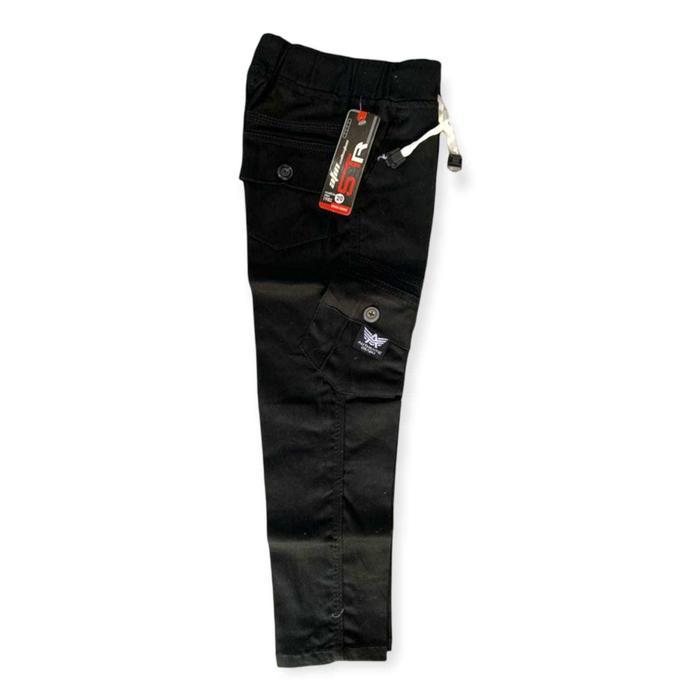Best Seller Celana Panjang Anak Cargo Tempel Bahan Stretch Fashion Original