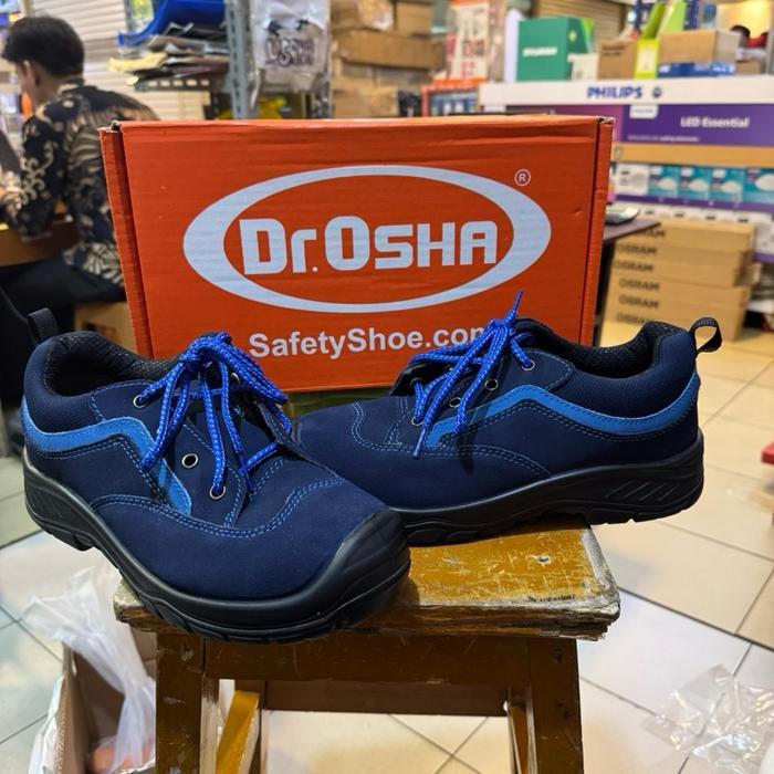 Sepatu Safety Dr. Osha 31222 Blue Original Sepatu Dr Osha 31222 Terbaru 