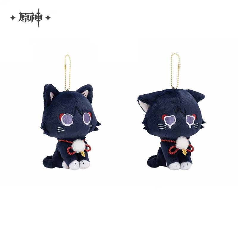 Sunsyea Genshin Impact Official Merch miHoYo Original Wanderer Fairy Tale Cat Hat Plush Keychain