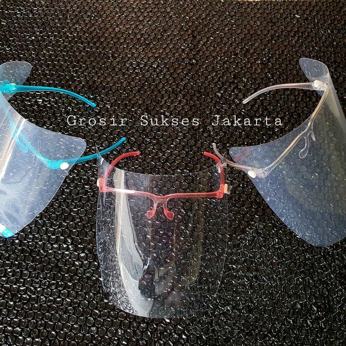 "New" GROSIR New Model Faceshield Nagita Buka Tutup Face Shield Kacamata