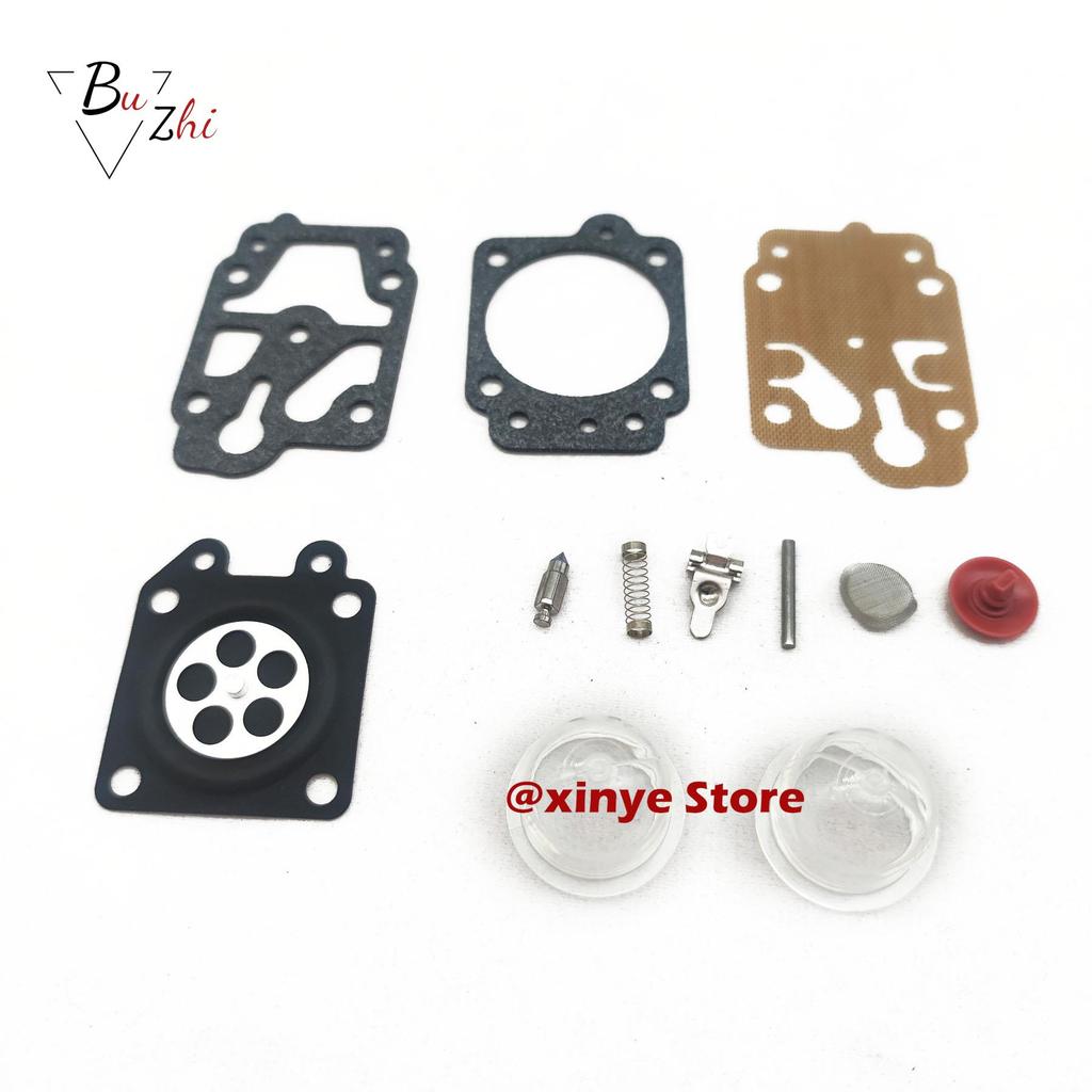 Carburetor Carb Rebuild Repair Kit For Honda CG260 CG330 CG430 CG520 GX35 Engine 40-5 44-5 43CC 52CC