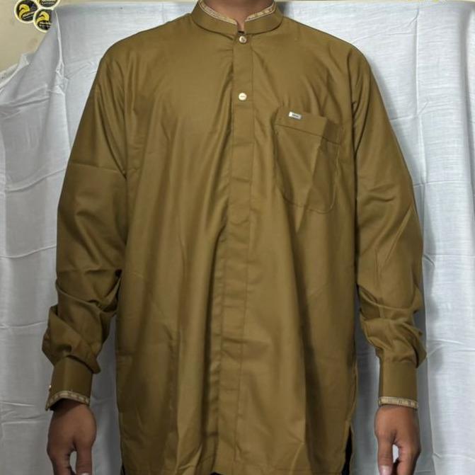Abbah Boardir (Ousman) Kemeja Koko - Muslim Pria
