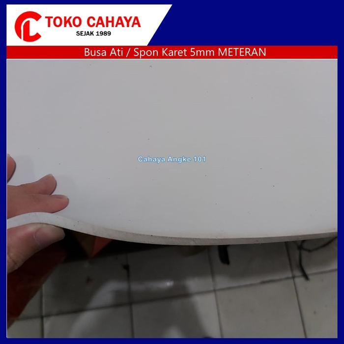 "New" Spon Karet Busa Ati Spon Eva Sponge ROLL 5mm - METERAN