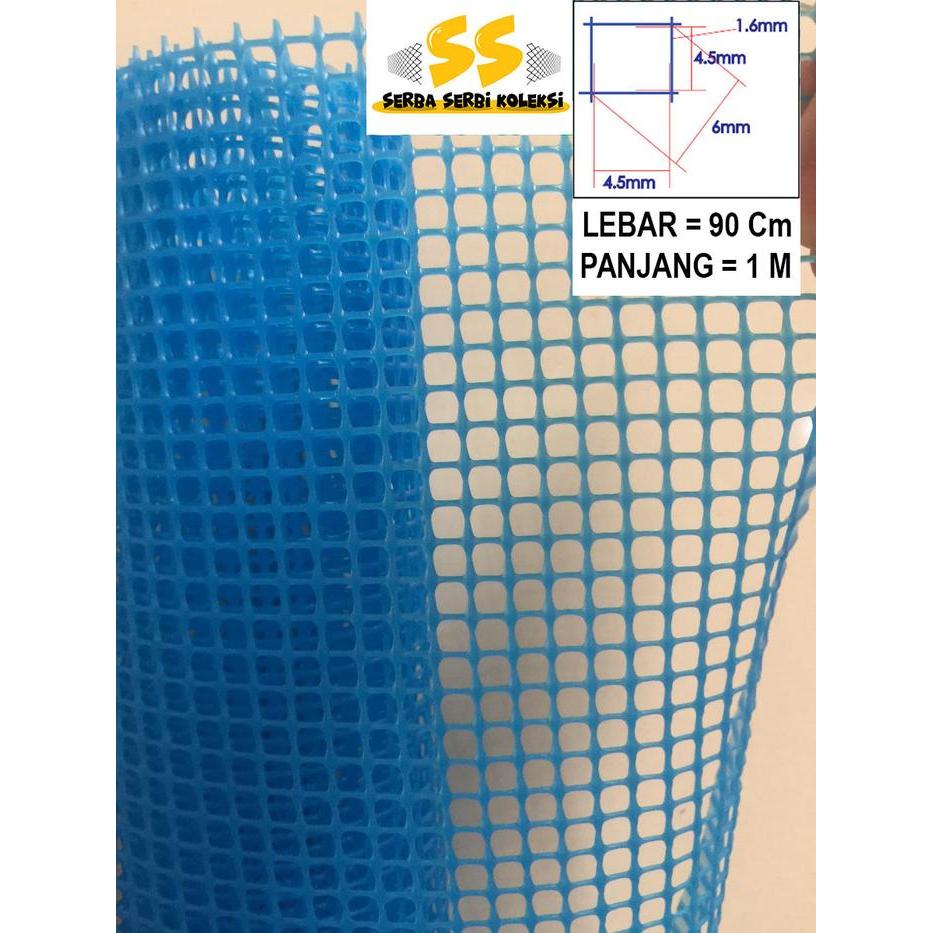 Kawat Jaring Plastik HDPE kotak 6 mm