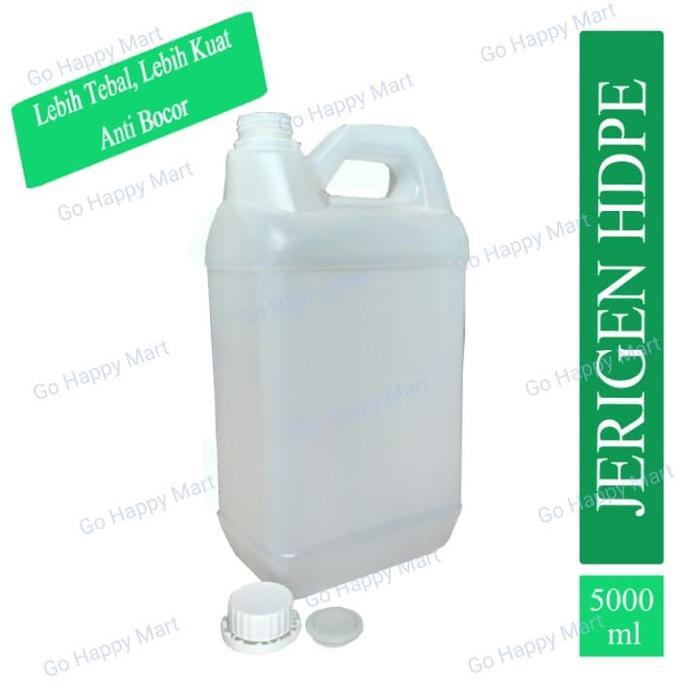 "New" Jerigen 5 Liter Tutup Segel HDPE
