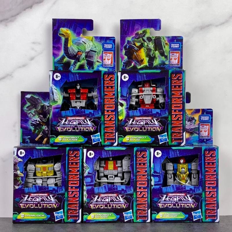 Transformers Toys Legacy Evolution Core Dinobot Sludge Dinobot Slug Dinobot Swoop Grimlock 3.5-inch