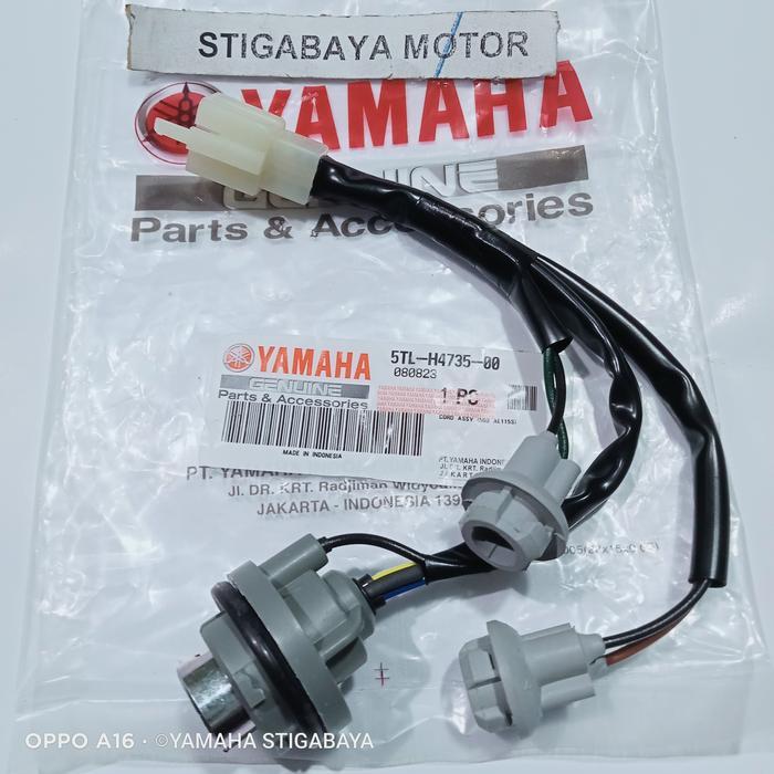soket lampu belakang Mio sporty fiting lampu belakang Mio smile origin