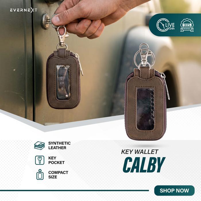 Aerostreet - Gantungan Kunci Mobil Motor Dompet Kunci Kendaraan Key Wallet Calby