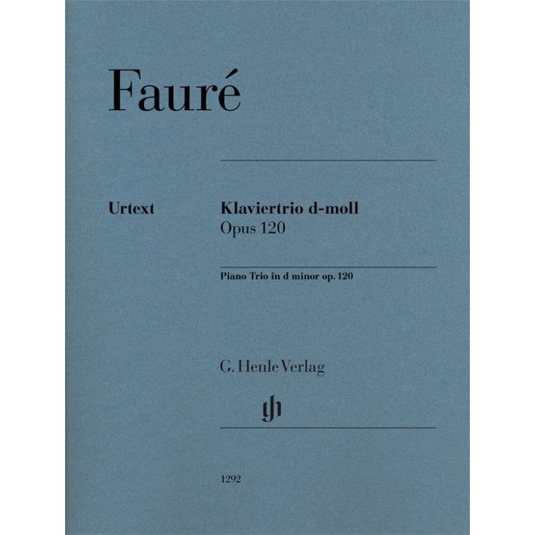 Urtext - Faure: Piano Trio in D Minor Op.120 (1292)