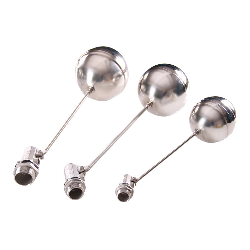 FLOATING VALVE DN15 DN20 DN25 DN32 DN40 DN50 DN65 TANK LIQUID LEVEL METAL FLOAT VALVE BODY STAINLESS