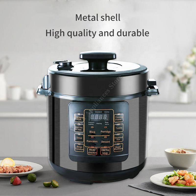 6L Electric Pressure Cooker? ?6 in 1 Multi Cooker Pressure Cook Slow Cook Saut Steam?