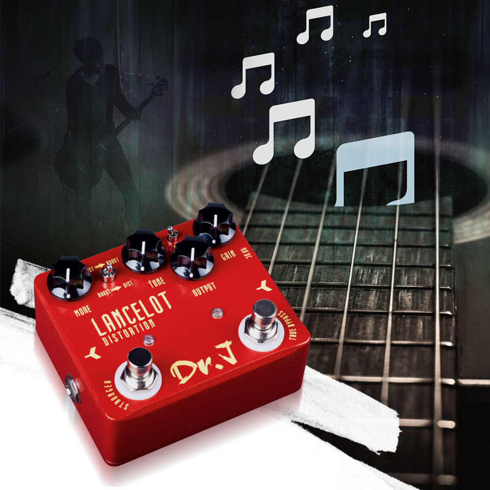 JOYO Dr. J Series D59 Distortion Guitar Pedal Simulate Early 80's Classic Modded Amp Screaming
