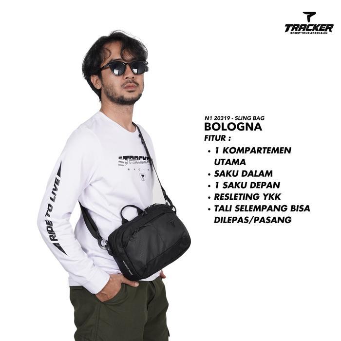 TAS SELEMPANG PRIA TRACKER BOLOGNA