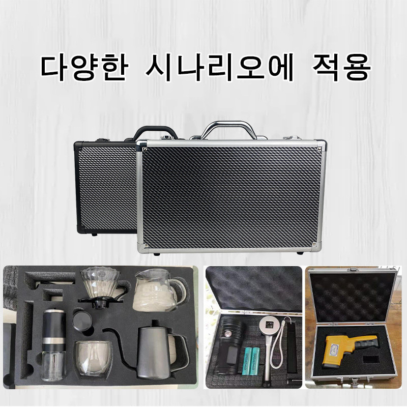 Aluminum Portable Tool Box Waterproof Hard Case Bag Tool Case Safety Instrument Aluminum Case Tool