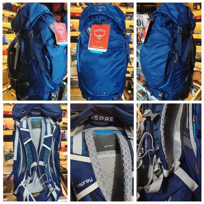 CARRIER OSPREY STRATOS 50 BACKPACK TAS GUNUNG MENS WOMEN'S ORIGINAL