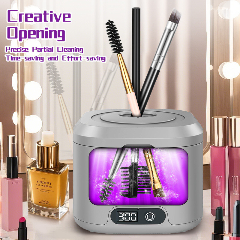 TINSOL New Portable UV Ultrasonic Denture Cleaner Braces Ultrasonic Cleaner Jewelry Cleaner Mini UV