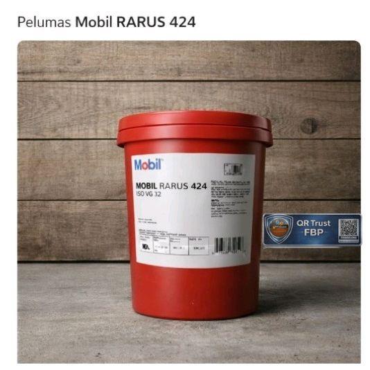 Mobil Rarus 424 ISO VG 32 Oli Kompresor Mobil 20 Liter.