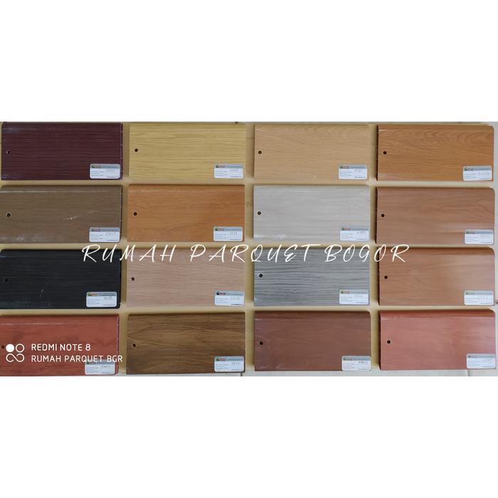 Lis Pvc 10Cm Batangan Panjang 240Cm - Plin Parket Dinding