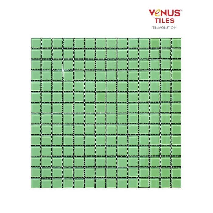 Terbaru! Venus Tiles Tipe Tazetta Lime Hijau Muda - Mosaic Dekorasi Rumah