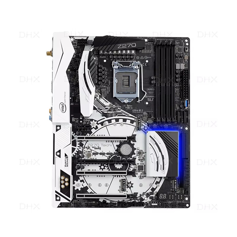 For Asrock Z270 TAICHI Motherboard 64GB LGA 1151 I3 I5 I7 CPU DDR4 ATX Z270 Mainboard 100% Tested