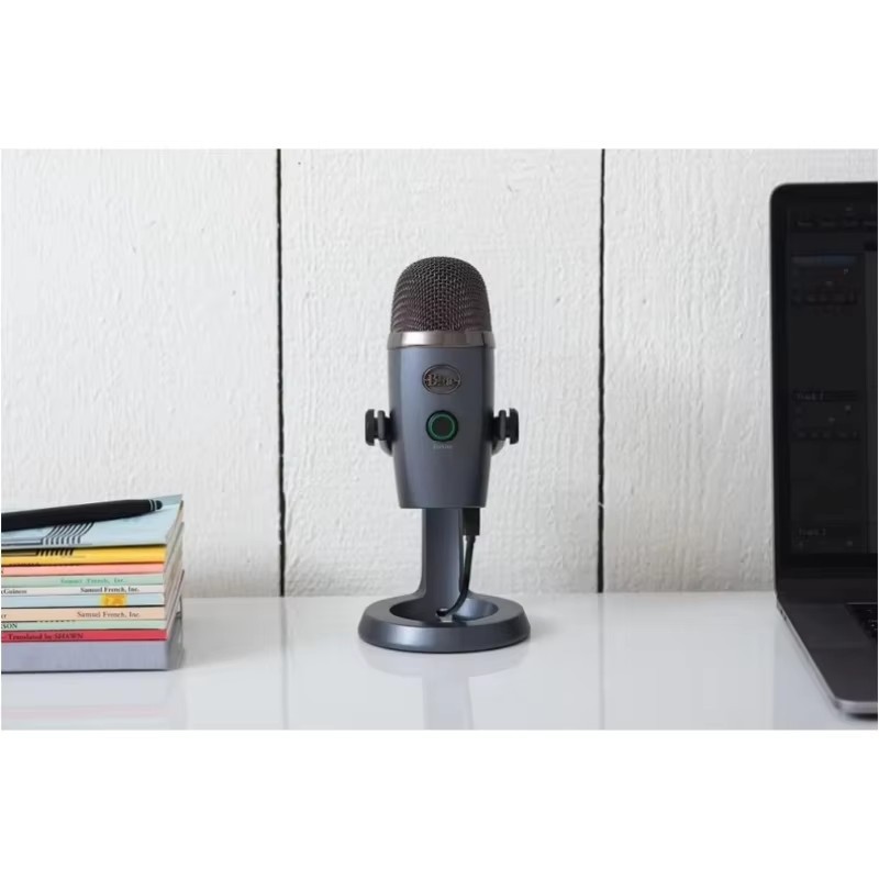 Blue Yeti Nano Professional Condenser Wireless Microphone Recording Streaming Gaming Computer Laptop