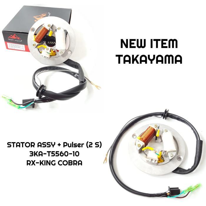 STATOR ASSY PULSER SPUL RX KING COBRA 3KA SPAREPART TAKAYAMA