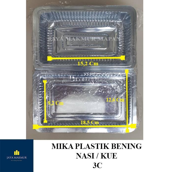 Mika Plastik 3C / Mika Kue Ukuran 3C