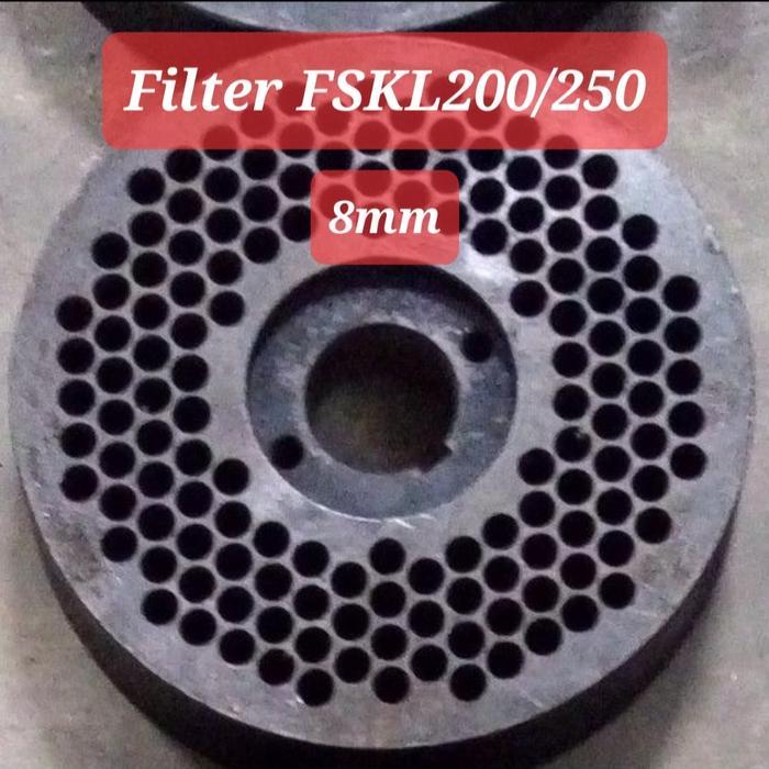 Filter Saringan Mesin Cetakan Pakan Pelet 8mm FSKL200/FSKL250