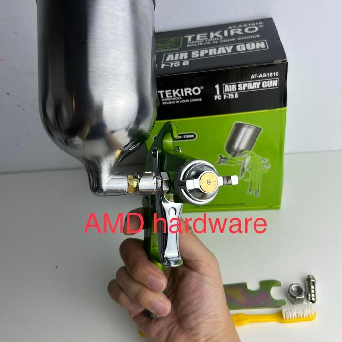 Tekiro Japan Spray Gun F75 G Tabung Atas Spet Semprotan Cat Kompresor