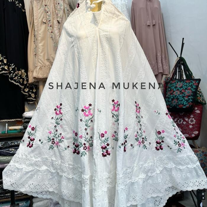 SIAPKIRIM MUKENA PREMIUM BORDIR BUKITTINGGI READY STOCK