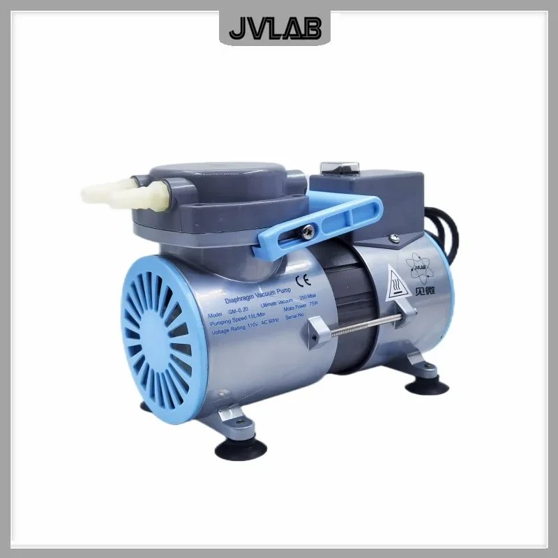 New Diaphragm Vacuum Pump Oil-free Laboratory Vacuum Pump GM-0.20 Portable 12 L/min Positive & Negat