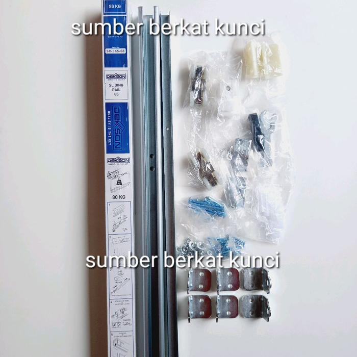 Rel pintu sliding dekson G5 , Rel pintu sliding dekson 2400mm , Rel pintu sliding dekson 2,4m , Rel